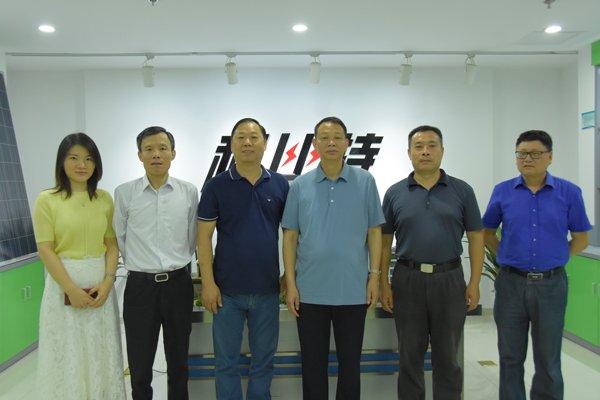 长沙市政协主席、党组书记文树勋一行莅临乐竞平台防雷走访调研
