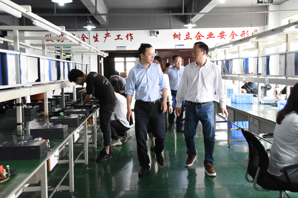 长沙市政协领导一行走访调研委员企业-乐竞平台